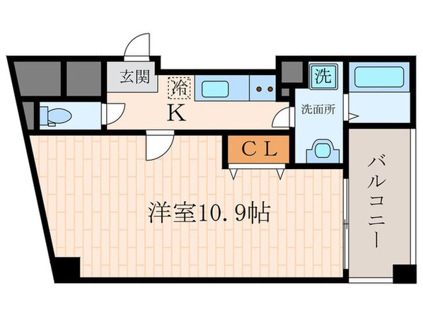 コスモクレスト杭瀬の物件間取画像